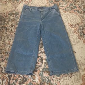 J Crew Mercantile Wide Leg Jeans
